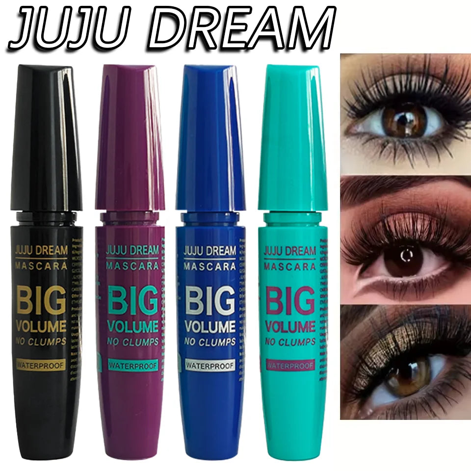 Juju Dream 4D Black Waterproof Fiber Mascara - 5g Full Size