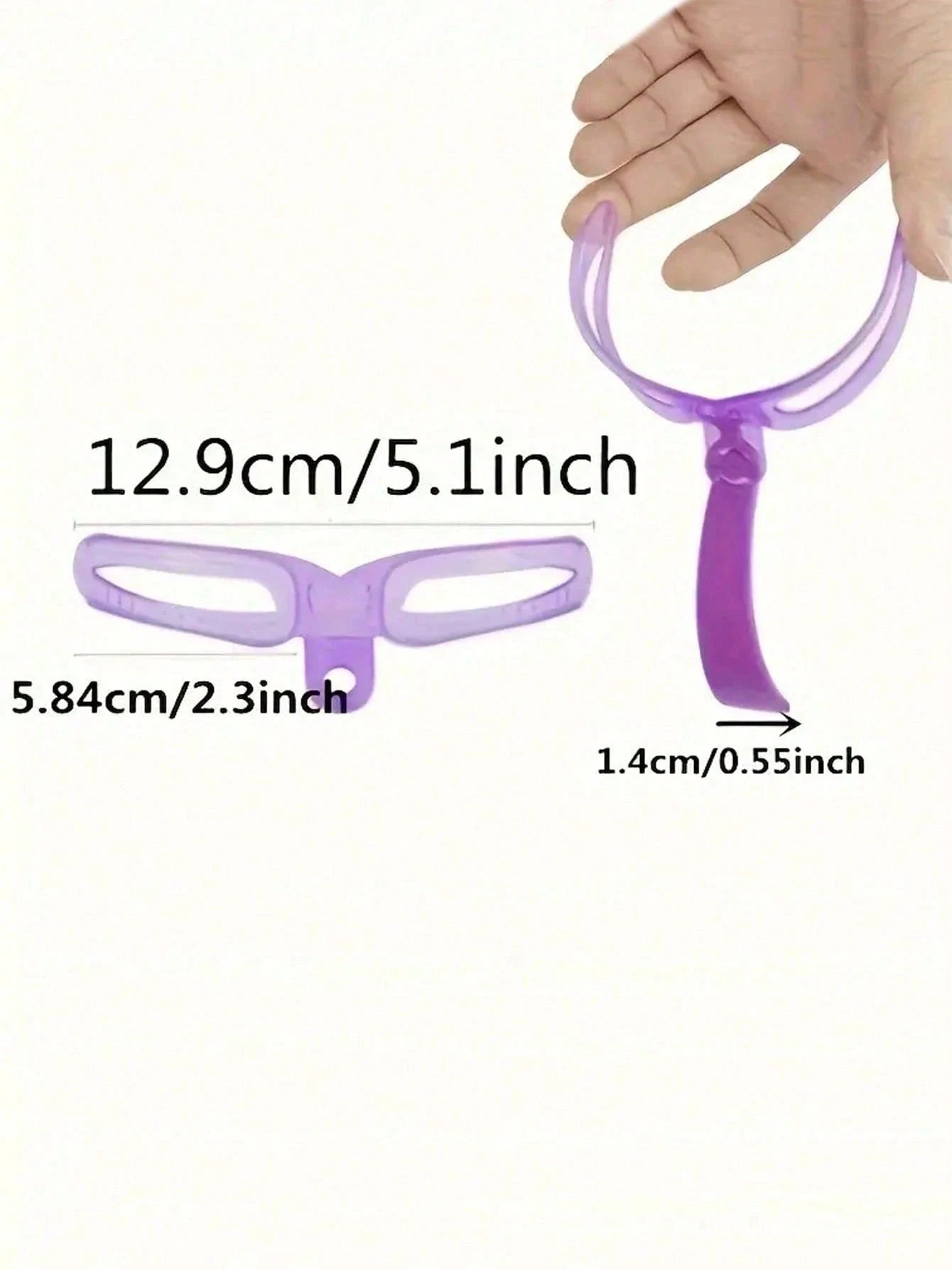 8-In-1 Reusable Eyebrow Template Set, Eyebrow Template Tool, Eyebrow Makeup Model Tool And Accessories
