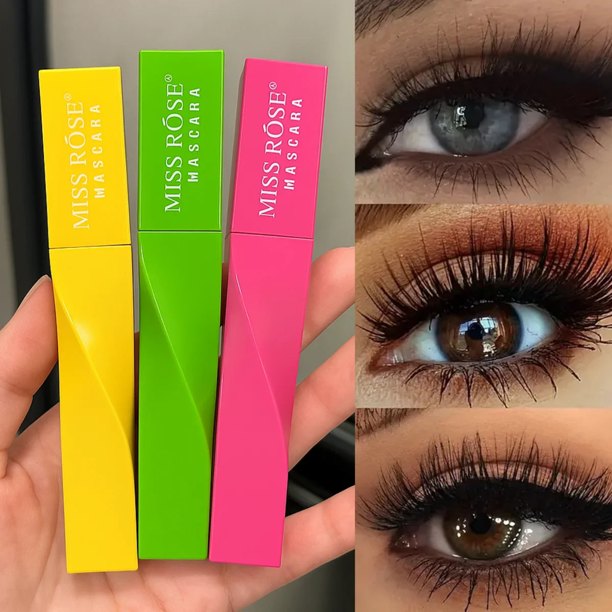 Miss Rose 5D Extreme Volume Mascara - Waterproof & Curling