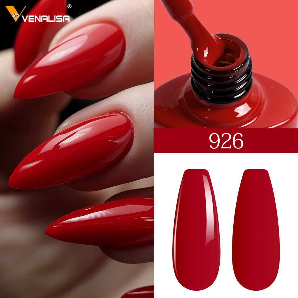 Venalisa Nail Gel Polish 60 Colors TPO FREE HEMA FREE Nail Art Soak Off Odorless Organic UV Gel Nail Polish Varnish Gel Lacquer