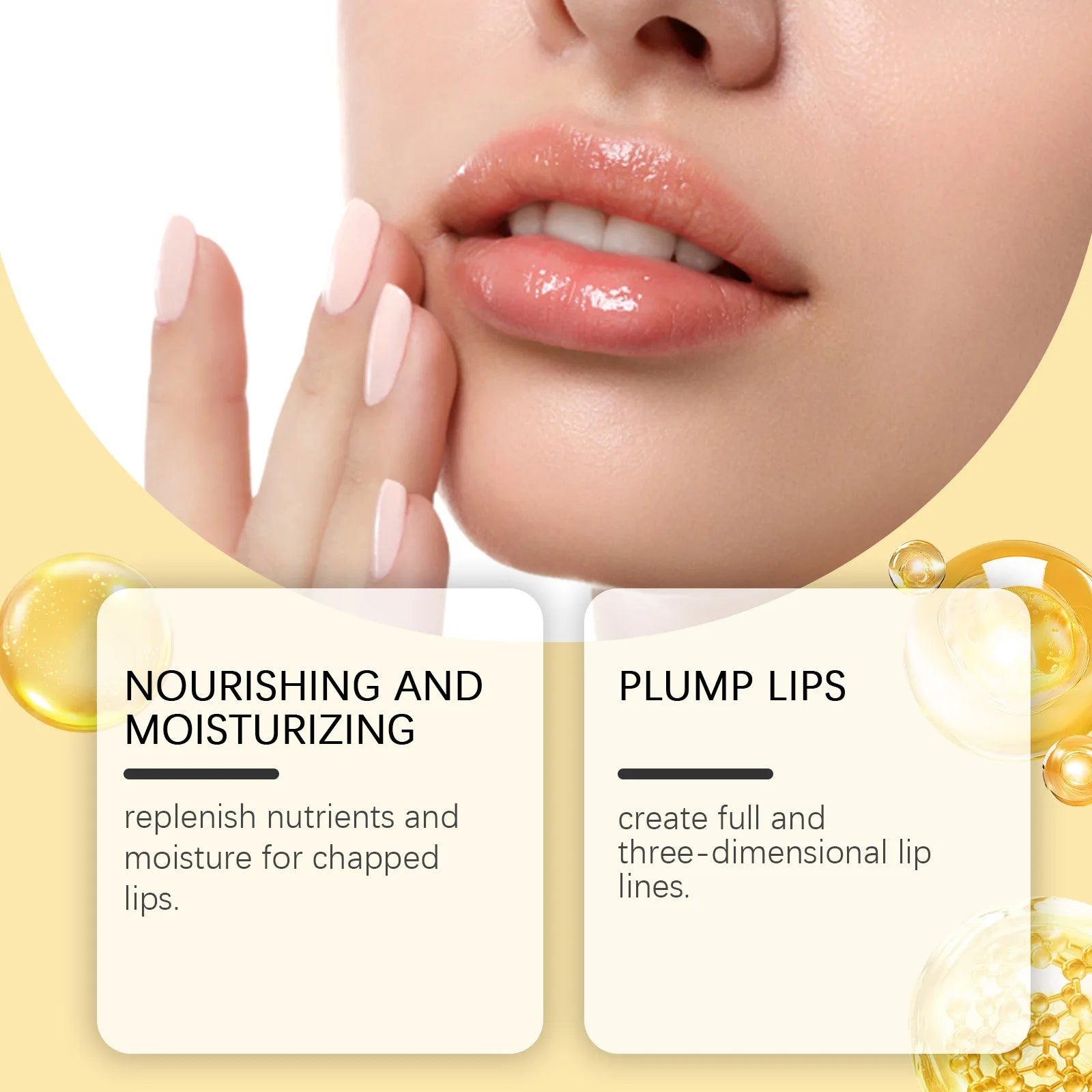 EELHOE Propolis Night Lip Mask Hydrating and Moisturizing Exfoliating Anti Freezing and Chapping Repair Skin Care Lip Balm 30g