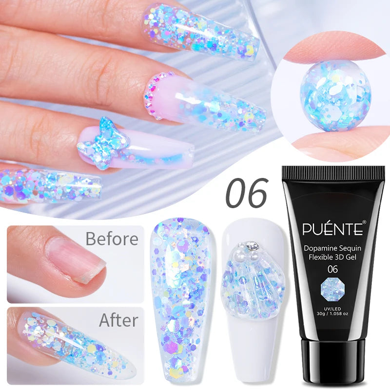 7.5ML Sparkling Rainbow Cat Magnetic Gel Nail Polish Pinkish Purple Laser Cat Eye Gel Soak Off UV Nail Art Varnish For Manicure