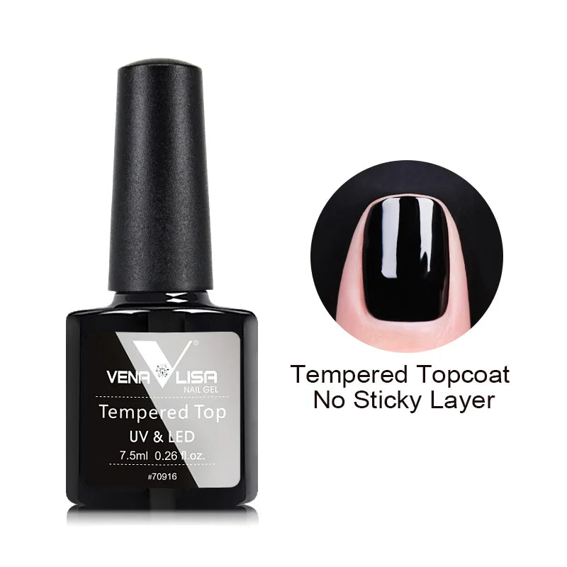 VENALISA 3-in-1 UV Gel Polish One-Step Gel Lacquer Organic Soak off Nail Art Varnish for LED/UV Light New Arrival Nail Salon