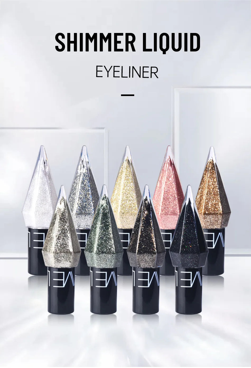 Diamond Sparkling Liquid Eyeliner - Waterproof Quick Dry