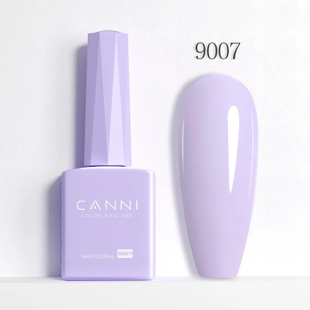 CANNI Hema Free Nail Gel Polish Fall Color Collection Semi Permanent Diamong Long Wear Top Coat Red Gorgeous JellyNude Color 9ml