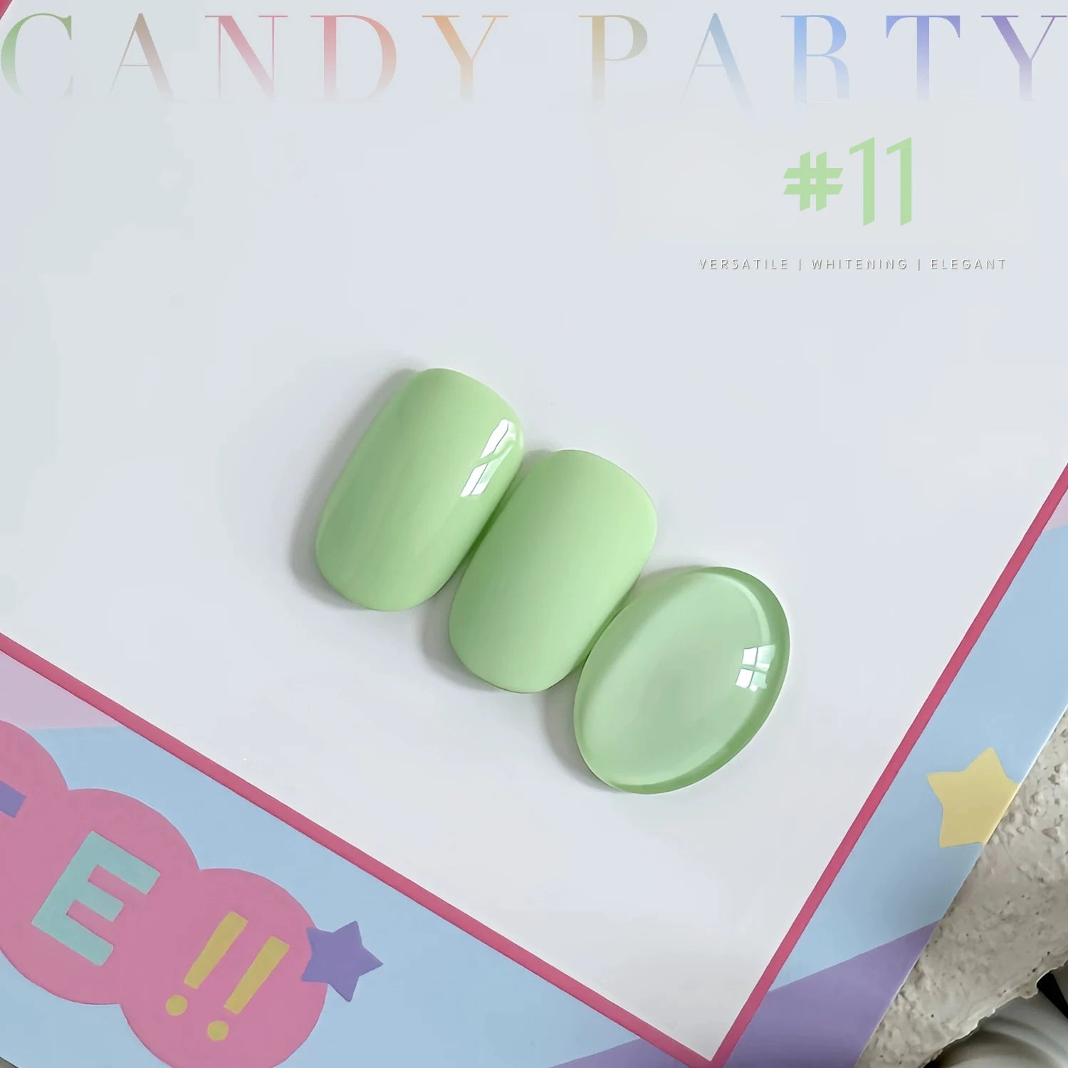 MIANEL 12ML 1-6PCS 2026 New Release Jelly Dopamine Candy Gel Nail Polish - Multi-Color Nude Sheer Finish Bestseller
