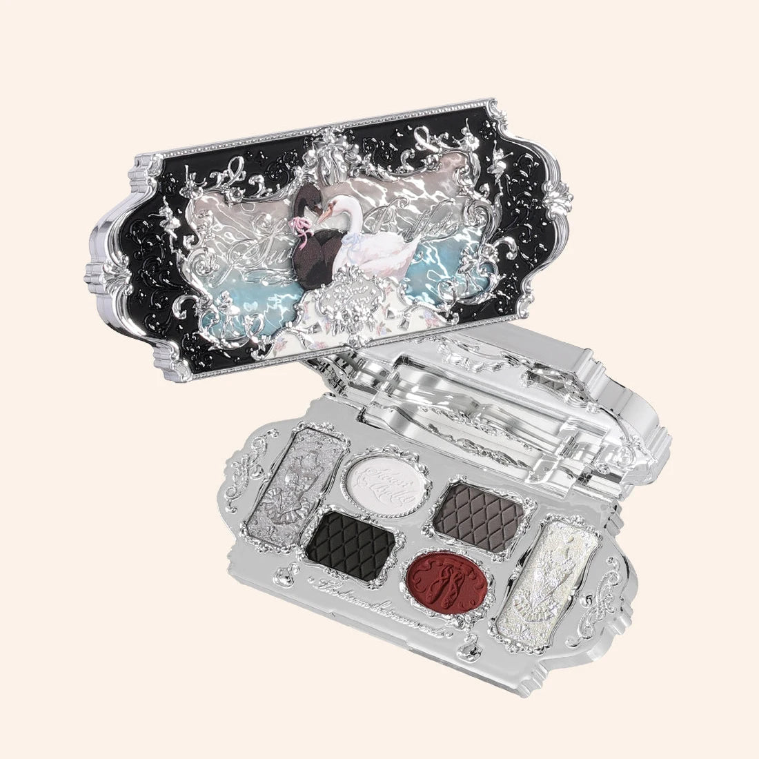 Flower Knows Swan Ballet 6-Color Eyeshadow Palette