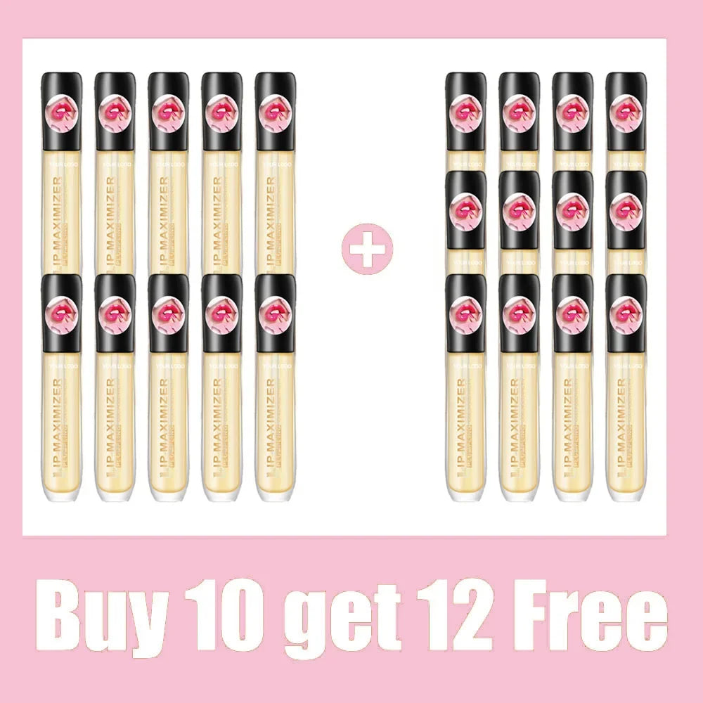 Long Lasting Lip Plumper Oil Serum Instant Volumising Essence Oil Moisturize Repair Lip Fine Lines Increases Elasticity Sexy Lip