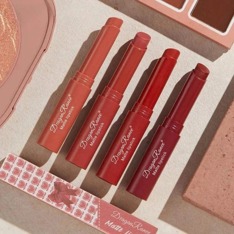 Velvet Matte Lipstick Pen Waterproof Not Easy To Fade Lip Blam Easy To Color Rotating Lipstick Pen Sexy Rich Color Lip Gloss