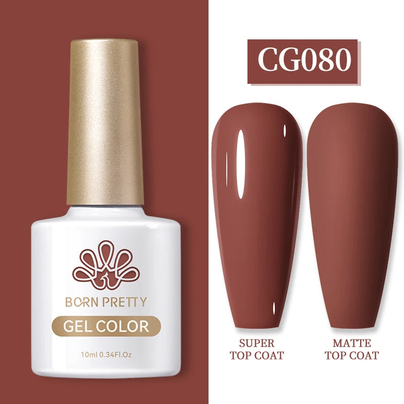 BORN PRETTY 10ml Clear Blooms Gel Polish UV LED Soak Off Nail Art Polish for Spreading Effect Marble Nail Polish Gel Painting