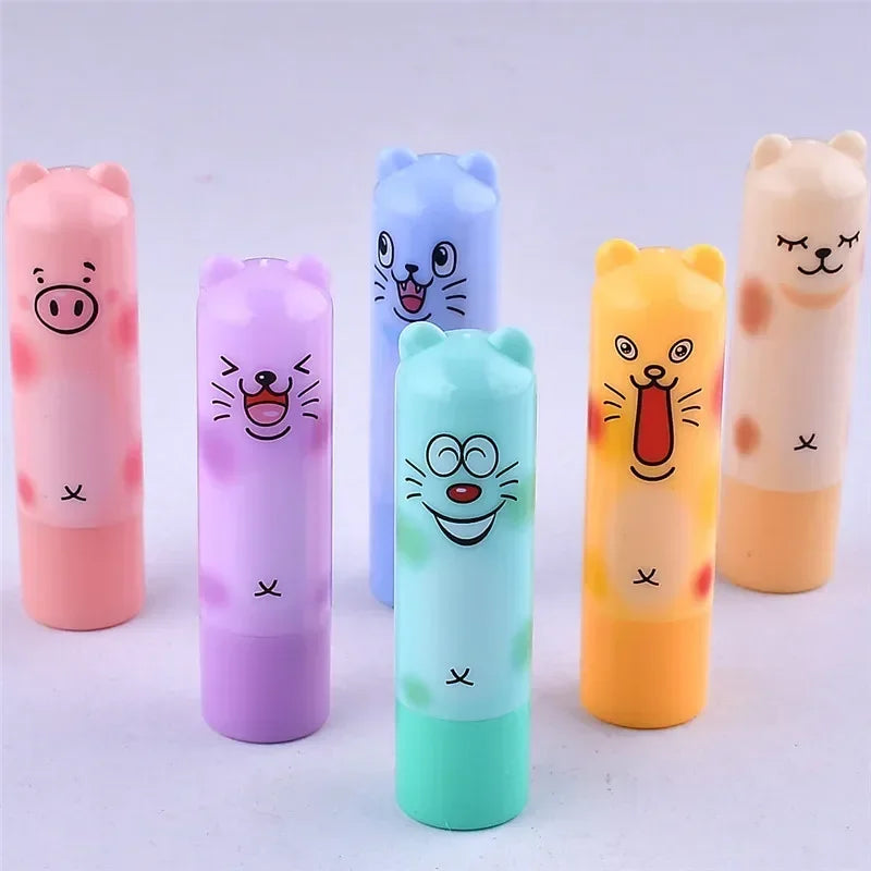 New Makeup Moisturizing Colourless Lip Balm Natural Plant Lip Gloss Fruit Embellish Lipstick Cute Face Makeup