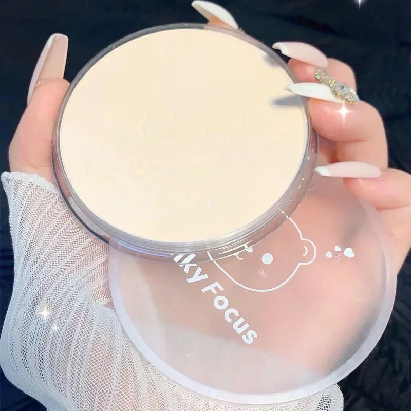 Lasting Oil Control Loose Powder 3Colors Moisturizing Waterproof Concealer Pressed Powder Breathable Brighten Face Korean Makeup
