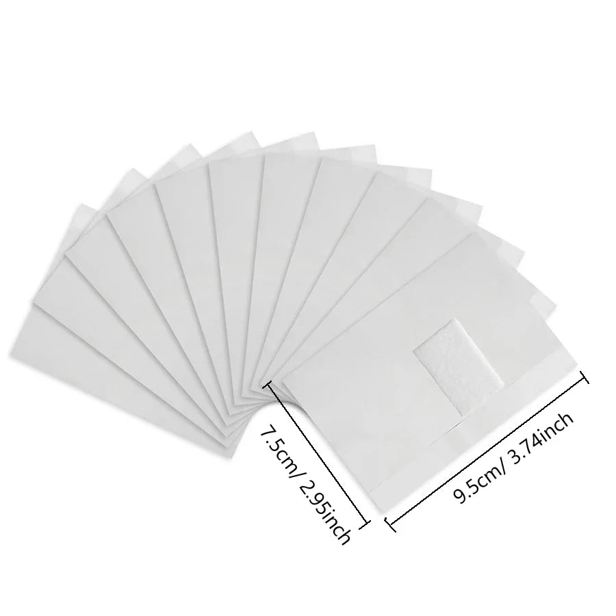 100Pcs Bag Aluminium Foil Nail Art Soak Off Polish Nail Removal Wraps Towel Gel  Remover Manicure Tool