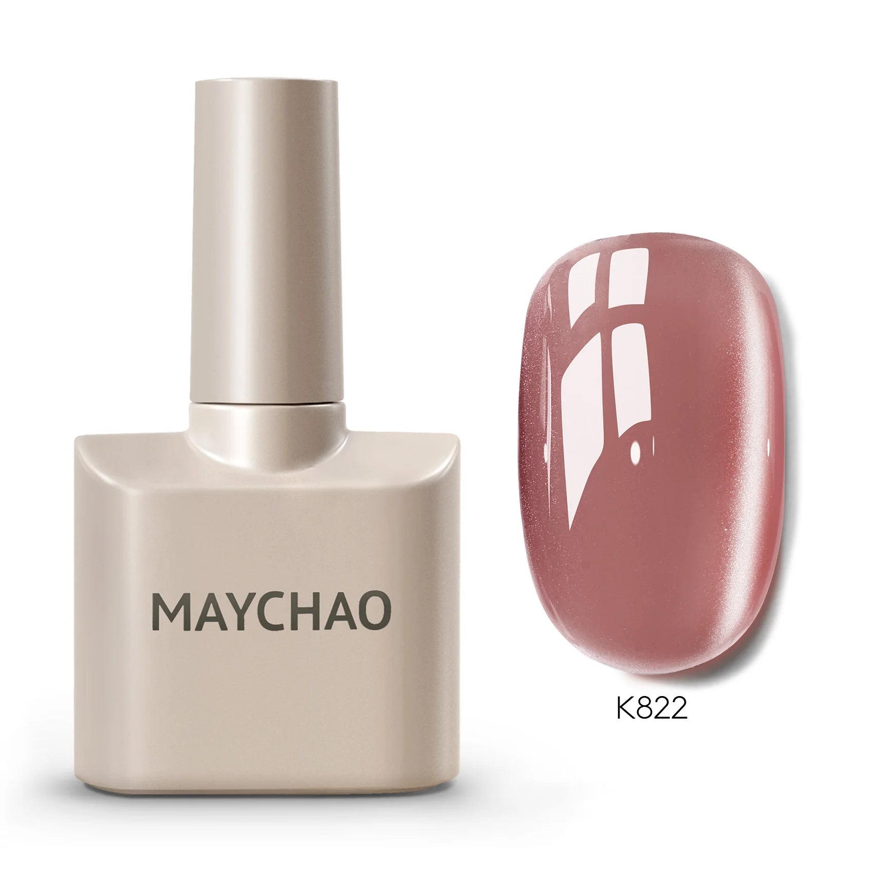 MAYCHAORomantic Galaxy Cat Eye Gel Nail Polish With Magnet Soak off UV Holographic Magnetic Rainbow Gel Polish for Nail Manicure