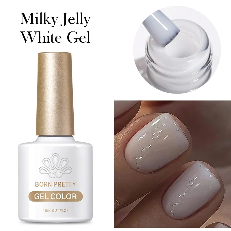 BORN PRETTY 10ml Wishing Apple Red Glass Bead Cat Magnetic Gel ultra Shine Soak Off UV Gel Nail Art Varnish Nail Supplies