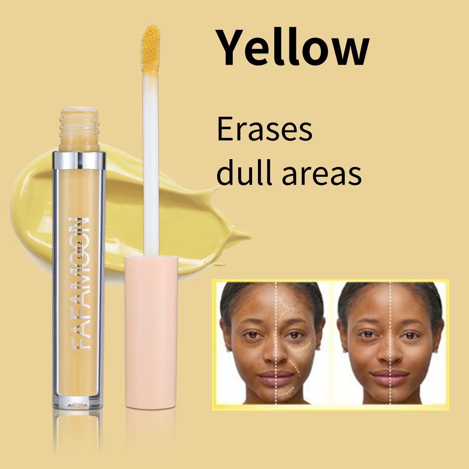 Liquid Concealer Face Contour Dark Circle Cover Makeup Face Foundation Concealer Correcting Skin Color Women Beauty Maquiagem