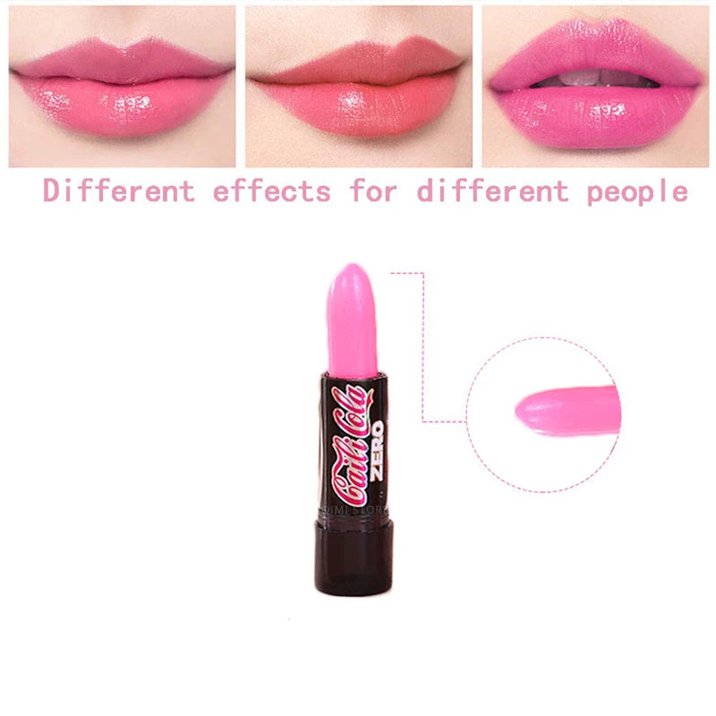 6Pcs Moisturizing Lip Balm Color Change Lip Balm Cute Kawaii Lips Care Makeup Soda Flavored Girl Party Supplies