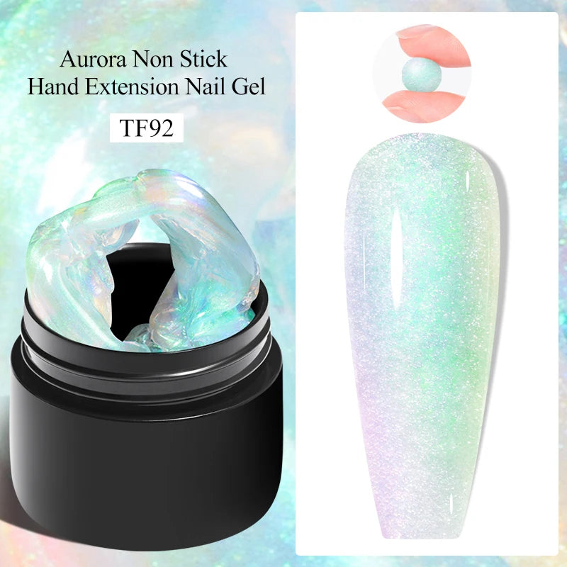 Milky White Nail Extension Gel Clear Nude Building UV Gel For Nails Finger Extensions Form Tips French Nails Manicure Nail Art