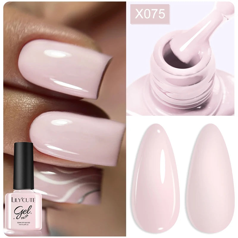 LILYCUTE 5ml Super Bright Metallic Painting Liner Gel Nail Polish UV LED Painting Gel Nail Art Drawing Stripe Pull Line UV Gel