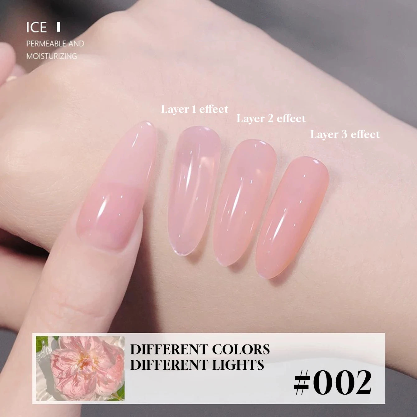MIANEL  12ML Japanese Style Fairy Gel Nail Polish White Pink Nude Color Ice Clear Nail Polish Pink Nails Summer Nails 1-24pcs