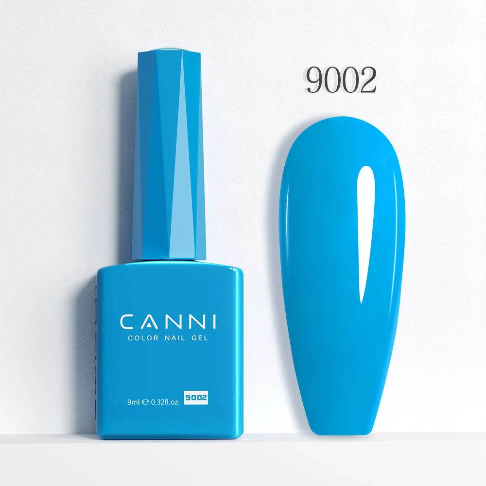 CANNI Hema Free Nail Gel Polish Fall Color Collection Semi Permanent Diamong Long Wear Top Coat Red Gorgeous JellyNude Color 9ml