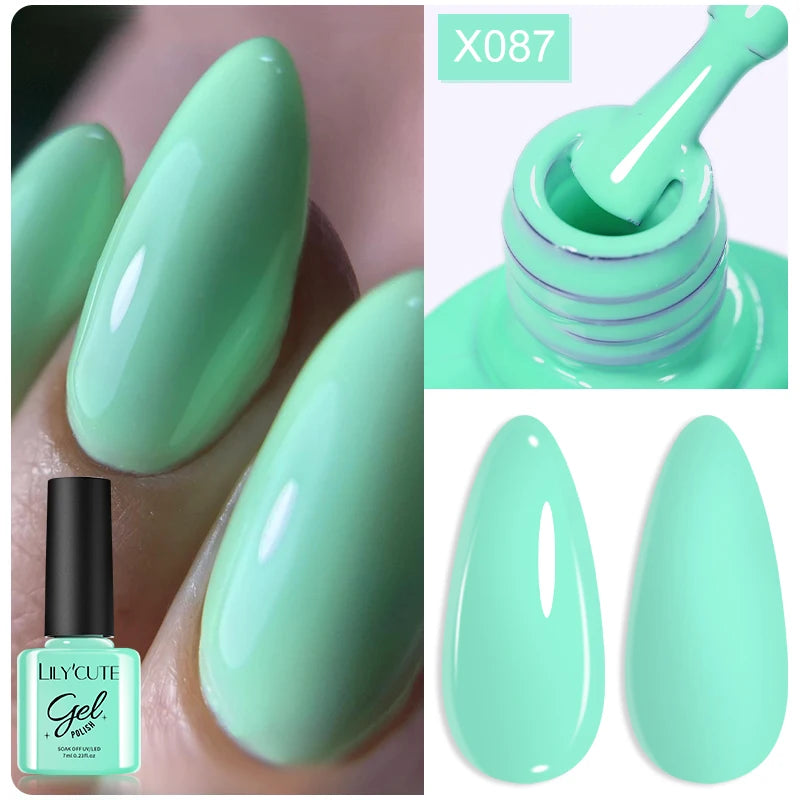 LILYCUTE 5ml Super Bright Metallic Painting Liner Gel Nail Polish UV LED Painting Gel Nail Art Drawing Stripe Pull Line UV Gel