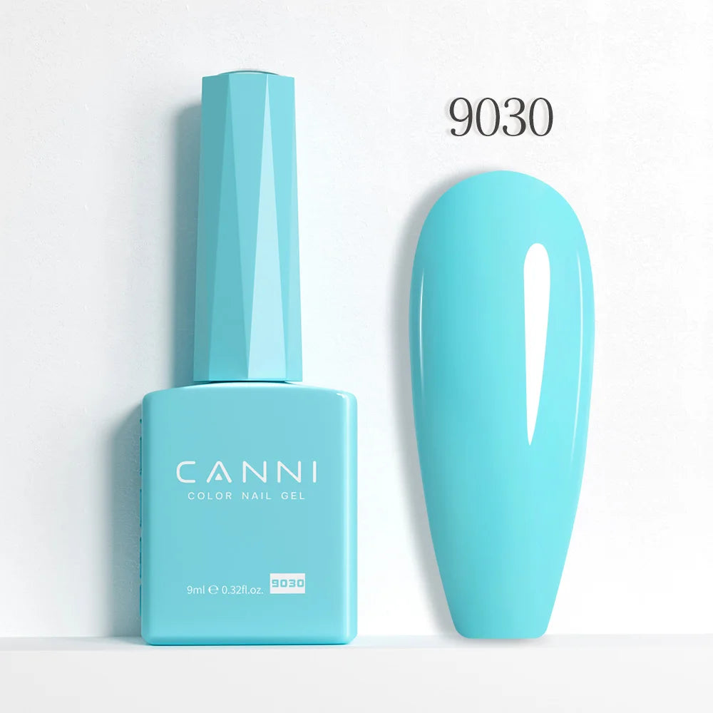 CANNI Hema Free Nail Gel Polish Fall Color Collection Semi Permanent Diamong Long Wear Top Coat Red Gorgeous JellyNude Color 9ml