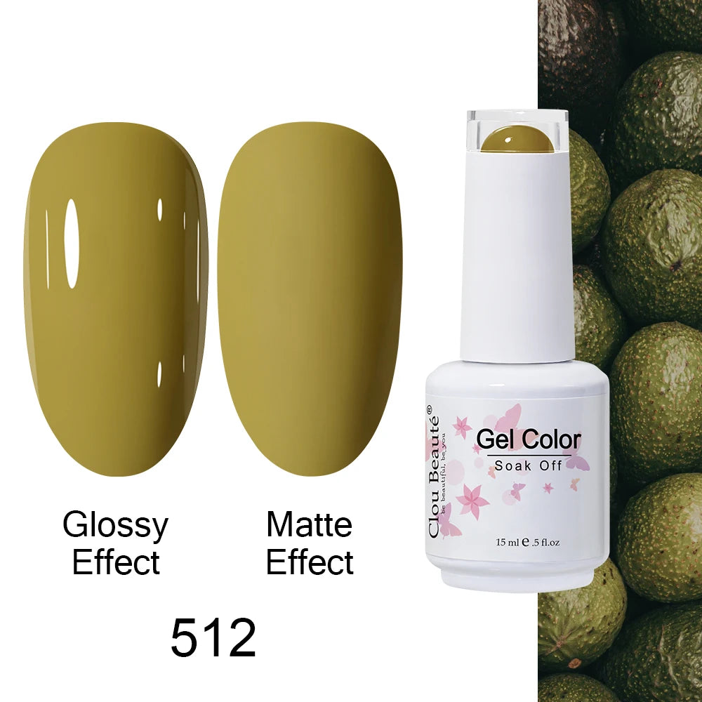 Clou Beaute Royal Blue Color Winter Trendy Semi Permanent Nail Art Manicure Varnishes Gel Nail Polish Hybrid Base Gel Top Coat