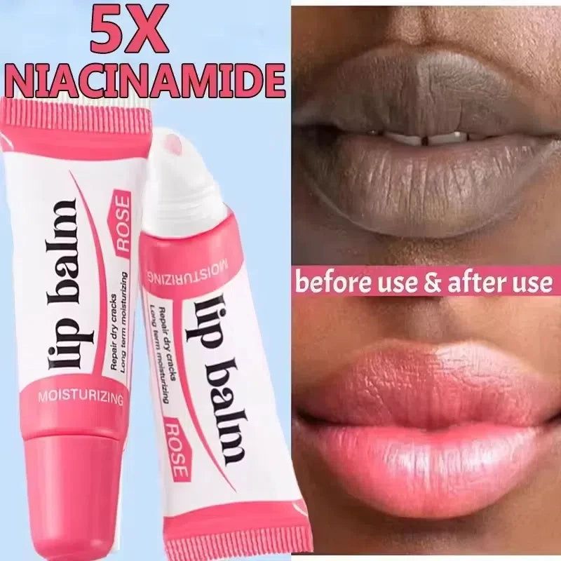 Fast Remove Dark Lip Balm Serum Lighten Melanin Lip Mask Exfoliating Fade Lip Lines Dead Skin Nourishing Repair Lip Care 2025
