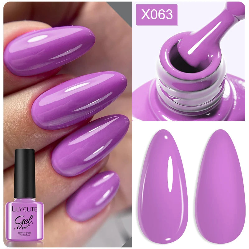 LILYCUTE 5ml Super Bright Metallic Painting Liner Gel Nail Polish UV LED Painting Gel Nail Art Drawing Stripe Pull Line UV Gel