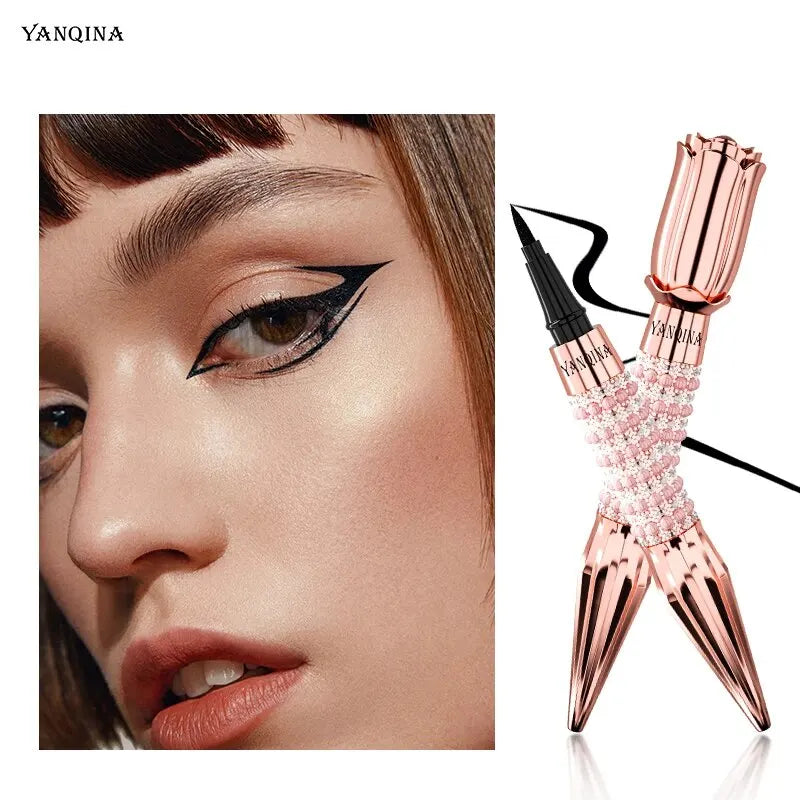 Yanqina Precision Liquid Eyeliner Pen - Waterproof Black