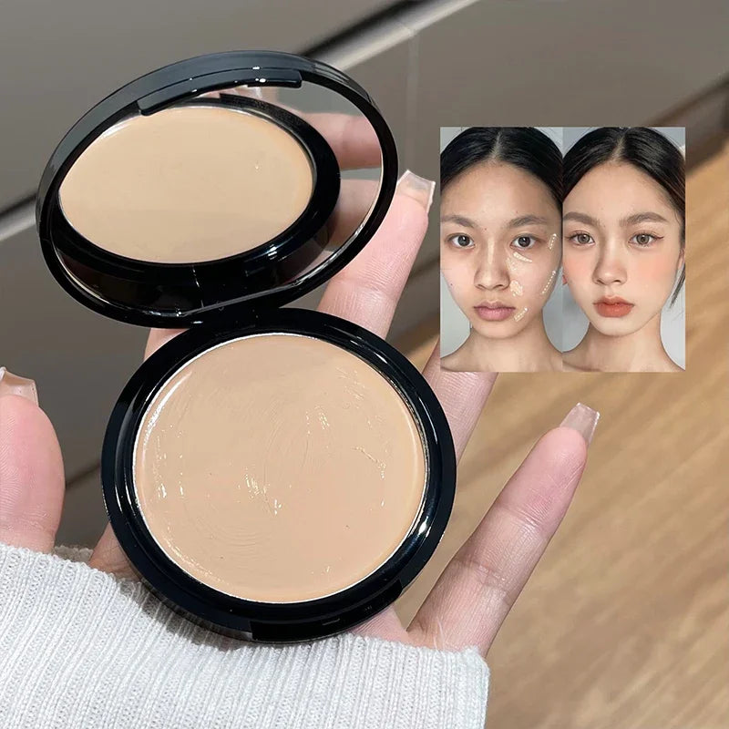 Soft Focus Cream Foundation Palette Silky Texture Moisturizing Concealer Long-lasting Makeup Brightening Modifying Dullness