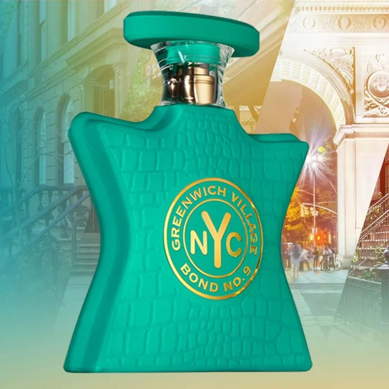 Bond No. 9 New York Greenwich Village Unisex Eau De Parfum 100ML Long Lasting Fragrance Natural Perfume Cologne Persistence