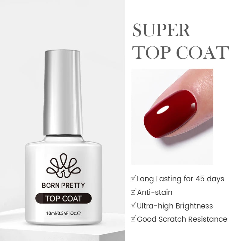BORN PRETTY 10ml Fruit Purple Grape Cat Magnetic Gel Nail Polish 2025 New Whitening Guava Glass Beads Varnish Nail Supplies