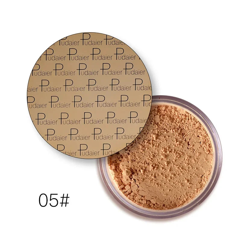 Sacha Buttercup Setting Powder Translucent Face Powder to Set Makeup Foundation or Concealer Finish Loose Powder Foundation