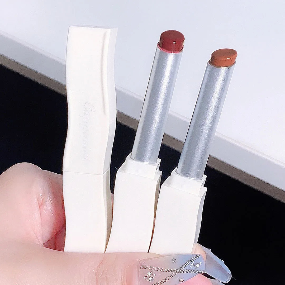 6 Colors Mirror Lip Gloss Moisturizing Nude Lipgloss Pretty Flower Transparent Tube Liquid Lipstick Long Lasting Makeup Cosmetic