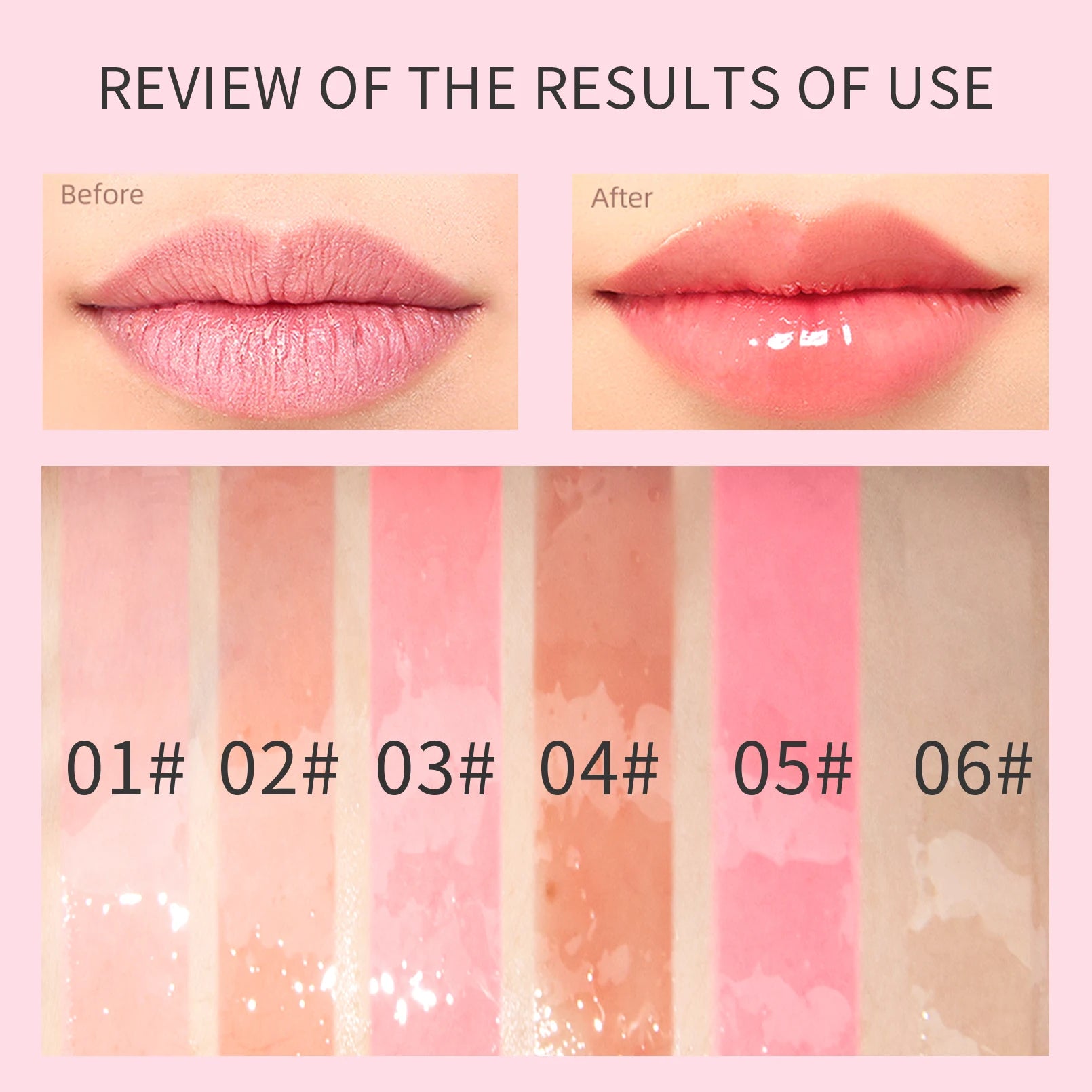 Crystal Jelly Moisturizing Plumping Lip Glow Oil - 8ml