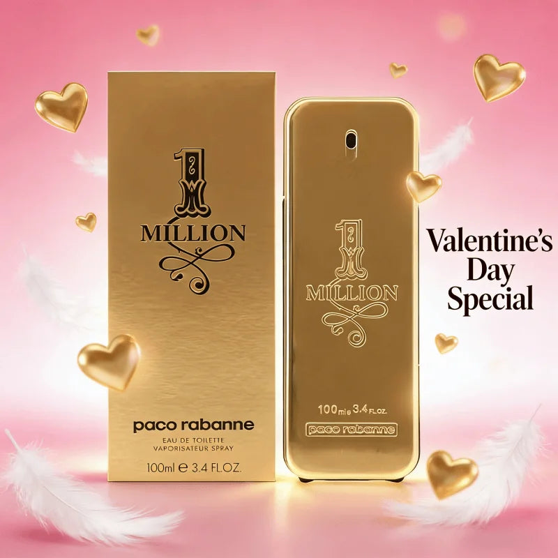 Paco Rabanne 1 Million Men's Cologne - Long-Lasting Durable Perfume for Men, Irresistible Scent to Attract Women (Replaceable &