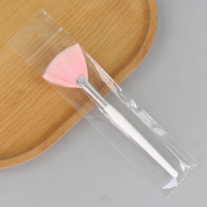 10/50Pcs DIY Face Mask Brush Set Soft Applicator Brushes Makeup Tools Includes Soft Fan Facial Brushes Acid Applicator Brush