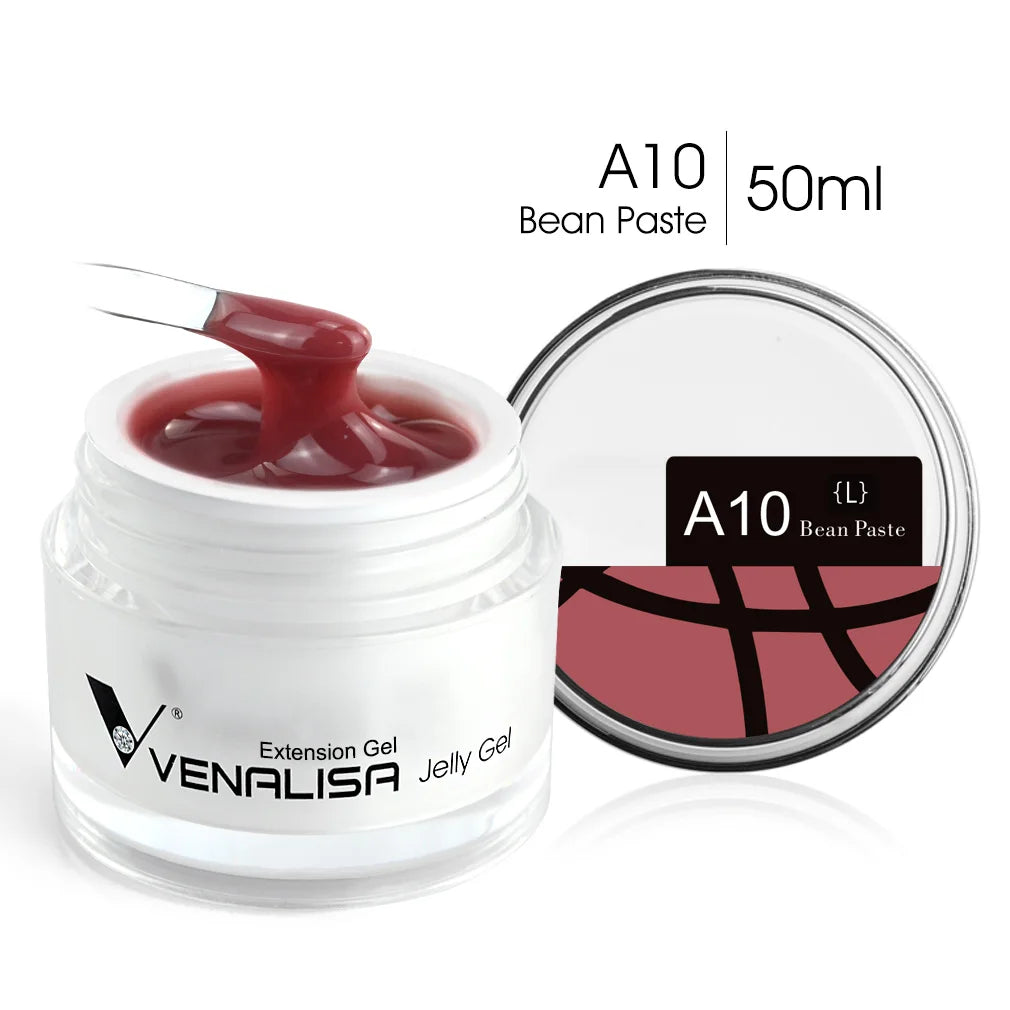 50ml VENALISA Builder UV Contruction Gel Jelly Gel Nude Skin Collection Nail Form Keep Nail C Arc Soak Off UV LED Camouflage Gel