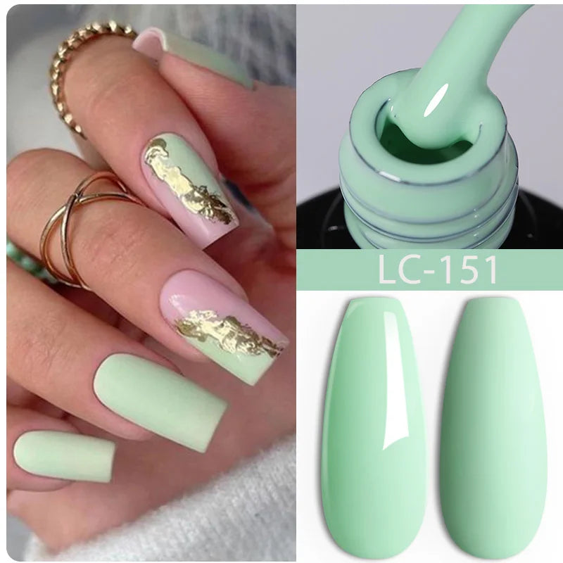LILYCUTE 15ML Quick Extension Gel Nail Polish Milky White Clear Pink Color French Manicure Finger Prolong Nail Hard Gel Varnish