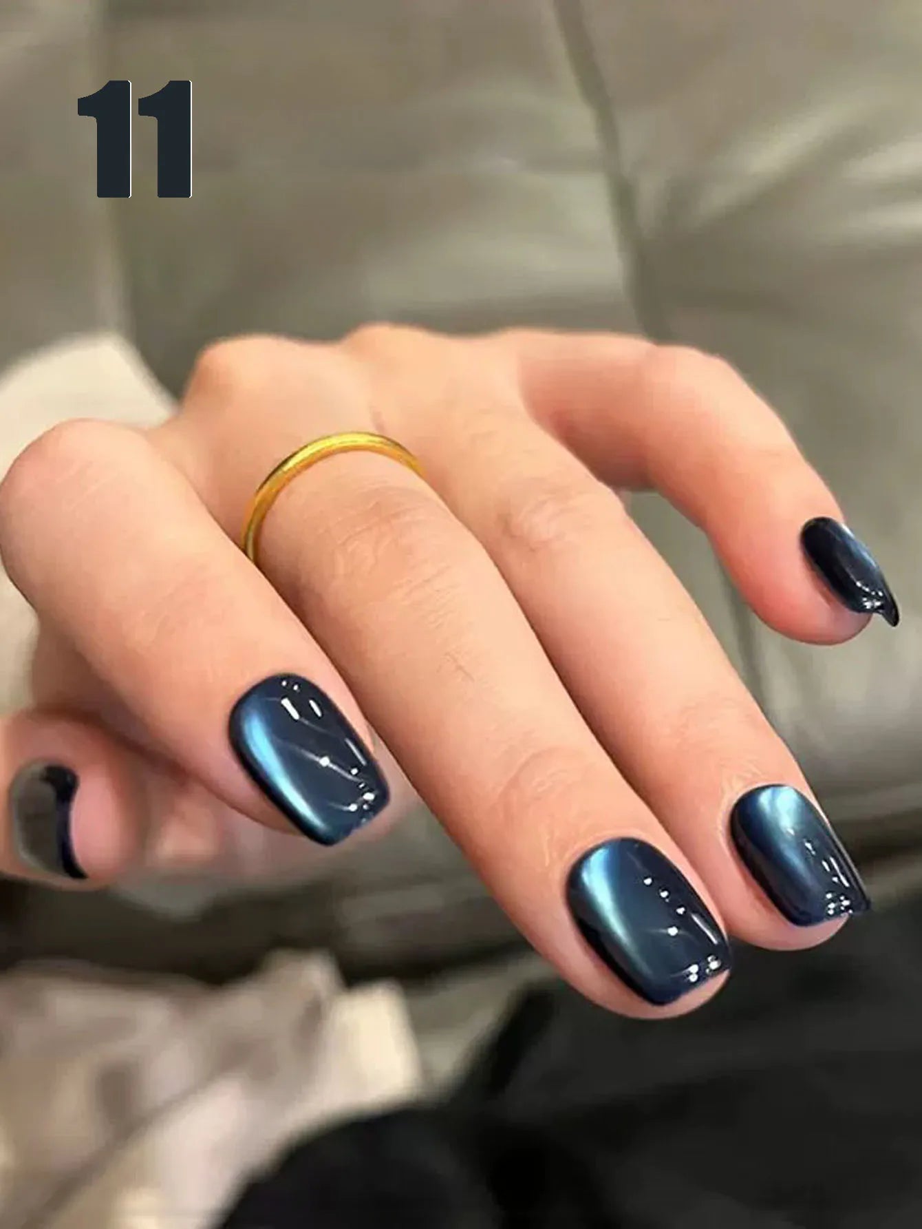 MIANEL 12ML Emperor Green Cat Eye Gel Nail Polish Whitenning Nails Green Nails Suitable For Nail Salons Nail Supplies  1-21pcs