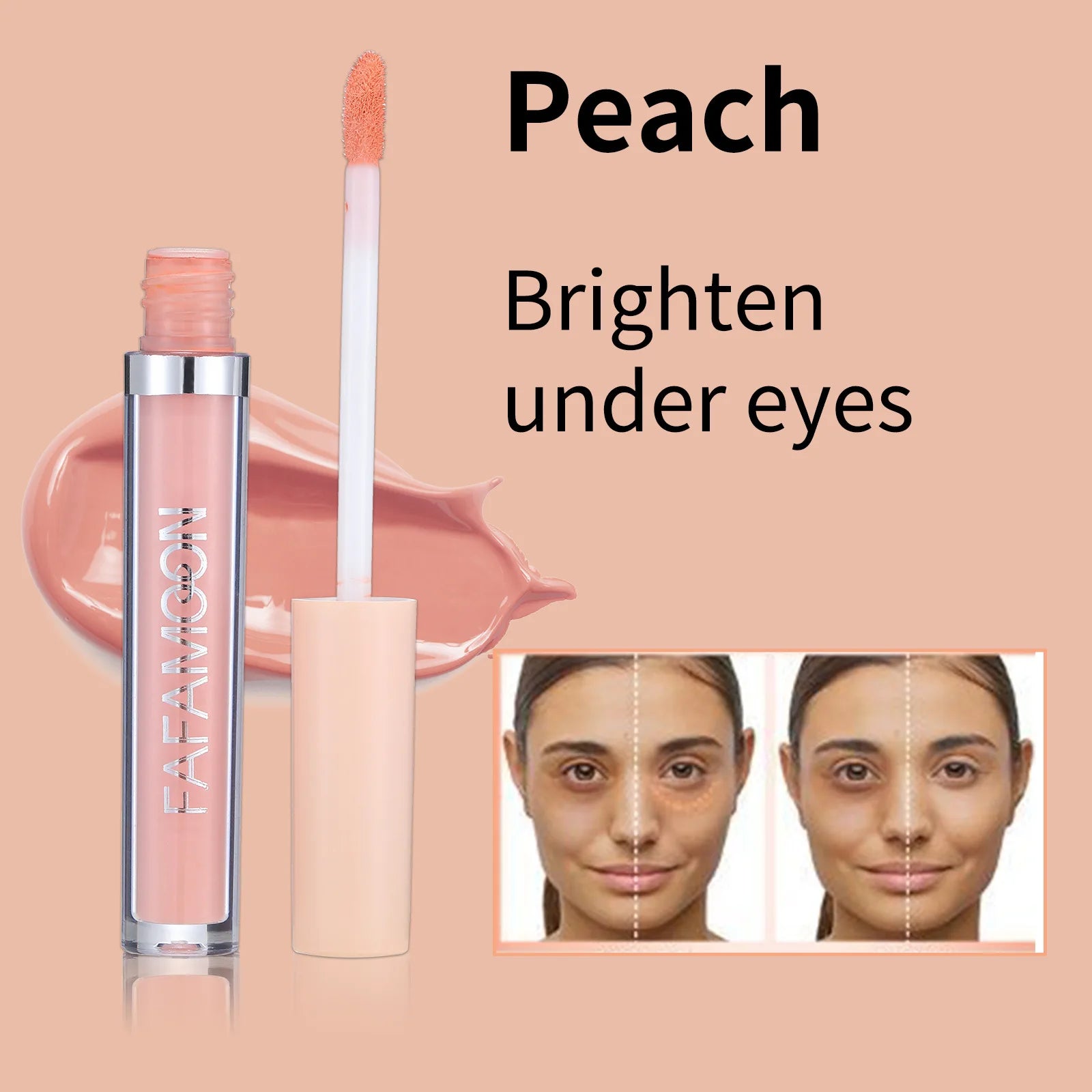 Liquid Concealer Face Contour Dark Circle Cover Makeup Face Foundation Concealer Correcting Skin Color Women Beauty Maquiagem