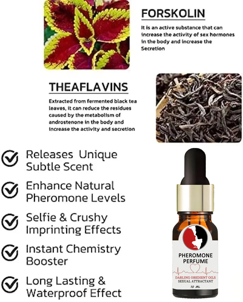 Pheromone Seductive Perfume Of Man To Attract Woman Charming Fragrance Women Flirting Dating Scent Long Lasting Body Spray