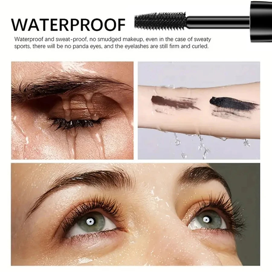 Black 5D Fiber Mascara - Waterproof Thickening & Lengthening
