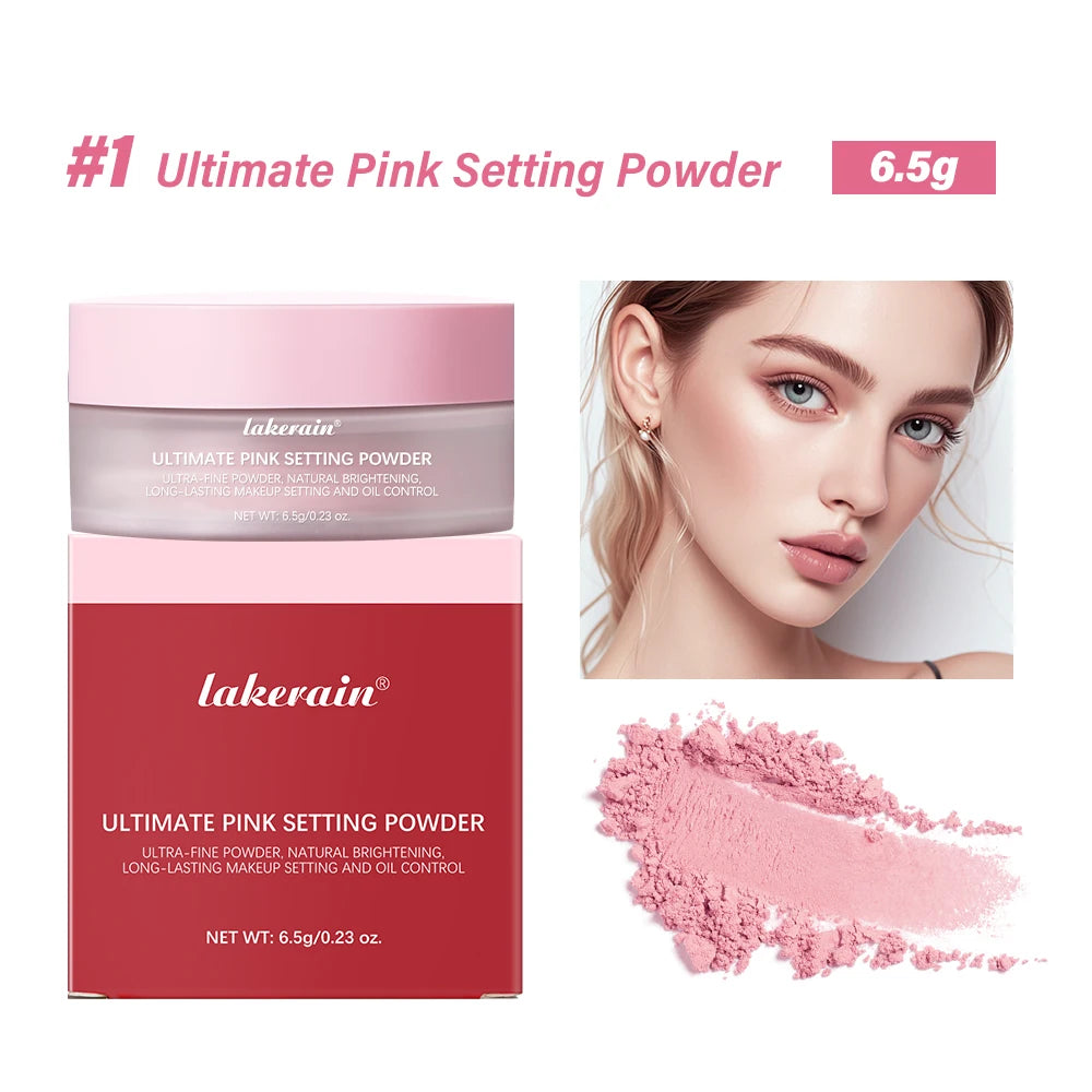Ultimate Blurring Setting Powderlong-Lasting Setting Soft Matte Finish Oil Control and Makeup Fixation Removal Pore Modification