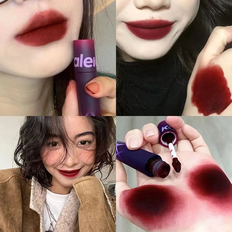 Kaleidos Velvet Matte Lip Stick Lip Cream Matte Finish Nude Colours Lip Tint Waterproof Lipgloss Long Lasting Vegan Makeup