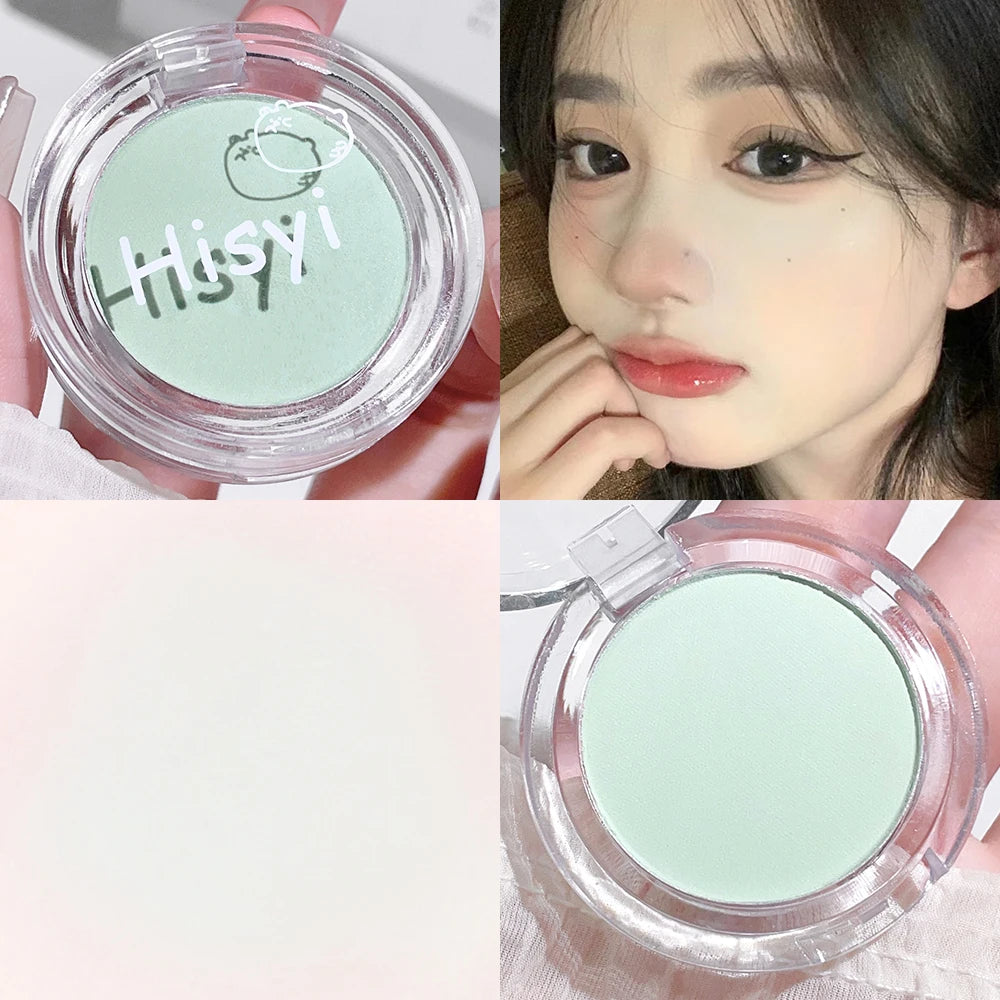 HISYI slightly tipsy blush matte fine flash micro flash natural color makeup pure desire monochrome blush plate