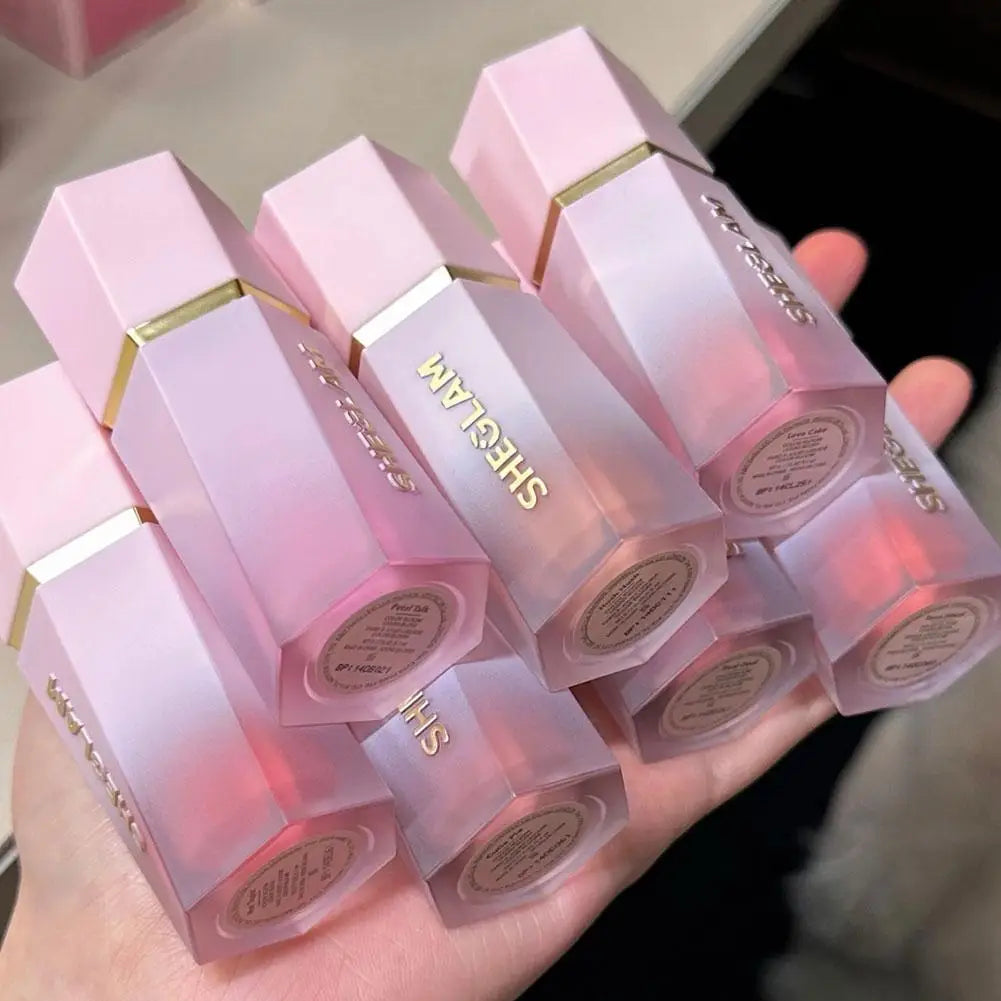 SHEGLAM make up Liquid Blush Facial Nourishing Blusher Gel Cream Multi-purpose Lip Gloss Makeup Blush wholesale highlighter