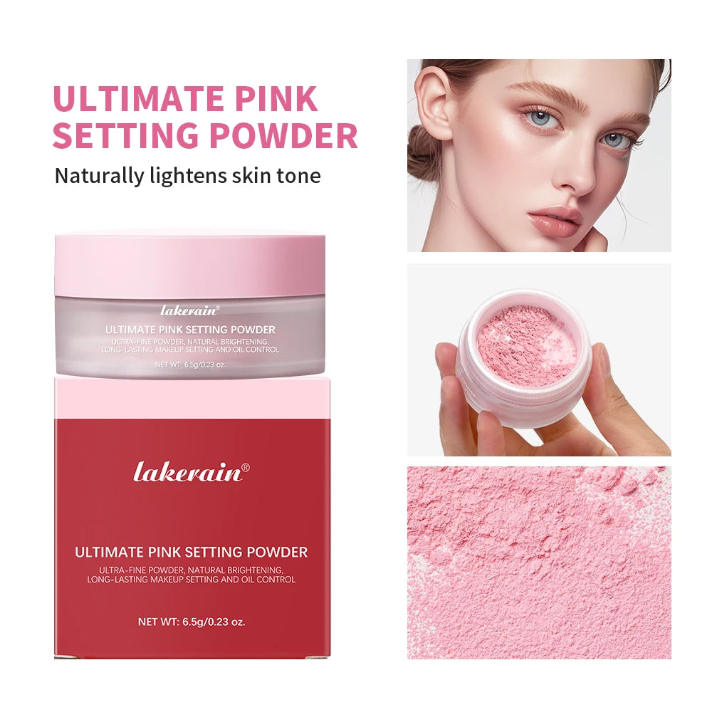 Ultimate Blurring Setting Powderlong-Lasting Setting Soft Matte Finish Oil Control and Makeup Fixation Removal Pore Modification